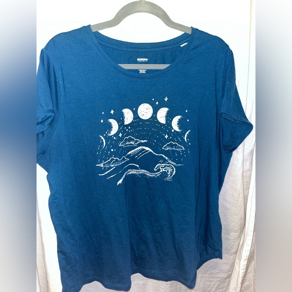 Blue t shirt